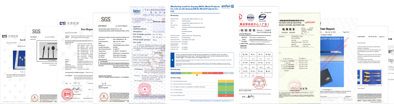 Jieyang Ideal Certificates